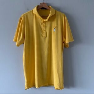 G/Fore Golf Polo Club Stripe Tech Jersey Slim Fit Mens XL Performance Stretch
